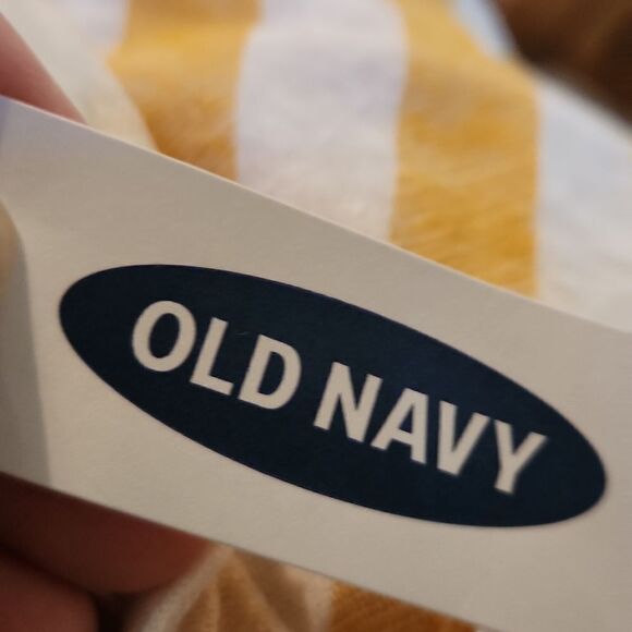 5/$15 Old Navy yellow and white ruffled camisole new with tag - Picture 6 of 6